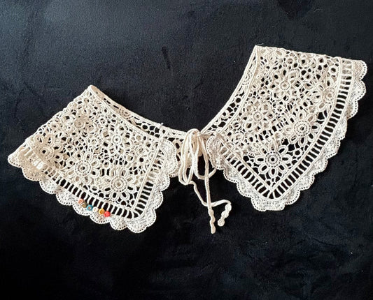 Shrill Cotton Lace Collar